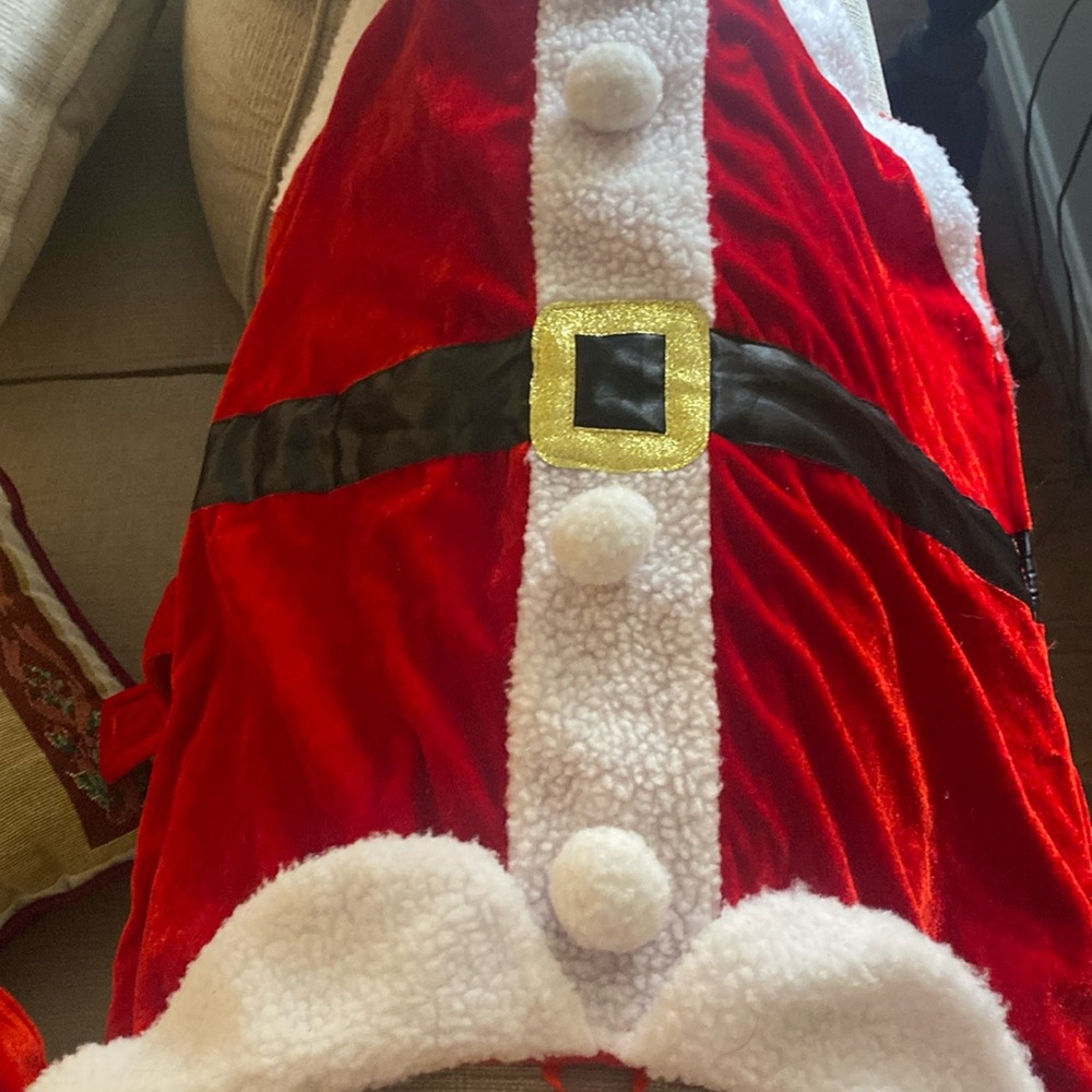 Doggie Santa Suit/ Dog Christmas costume clothes